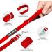 Suplutux 3M Dog Drag Line Leash with Storage Bags - Durable Training Line for Large & Small Dogs D-Carabiner & Grip Pad (Red) - Buy Online on GoSupps.com