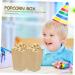 ABOOFAN 300 Pcs Cardboard Popcorn Dessert Bowls Charcuterie Cups Paper Cones for Food Popcorn Containers Movie Night Popcorn Bowl Square Disposable Trays Party Candy Cartons Mini Lunch Bag As Shownx6pcs mediumx6pcs - Buy Online on GoSupps.com