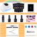 Poly Nail Gel Kit with 36W UV/LED Lamp - Ohuhu 12 Colors Professional Poly Gel Kit for Nail Extension - Rainbow Color DIY Nail Art - Great Gift for Girlfriend, Mother - Buy Online on GoSupps.com