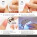ohora Semi Cured Gel Nail Strips (N HEI-Mish) - Salon-Quality, Long Lasting, Easy to Apply & Remove - Works with Any Nail Lamps - Includes Prep Pads, Nail File & Wooden Stick - Glitter - Buy Online on GoSupps.com