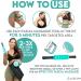 COZLOW 3-in-1 Fascia Roller Cellulite Remover Kit | Massager for Firmer Skin & Increased Circulation | Ideal for Thighs, Hips, Stomach, Arms & Body - Buy Online on GoSupps.com