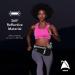 Athle Sport Running Belt with Vertical Bottle Pocket Black - Buy Online on GoSupps.com