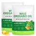 Capsules d'huile d'origan 240 g lules Oregano Oil Capsules d'origan bio v g taliennes capsules d'huile- 2 en 1 6000 mg d'huile d'origan avec 200 mg d'huile de nigelle soutien digestif Capsules d'huile d'origan 120 unit (Lot de 2)