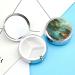 Fantasy River Pond Fishes Round Pill Box | 3 Compartment Portable Organizer | Decorative Metal Medicine Case - Buy Online on GoSupps.com
