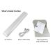 UVWANDX Portable UV Sanitizer Wand with 20 UVC Lights - Rechargeable & Foldable for Home, Work, and Travel - Kills 99% of Viruses, Germs, & Bacteria - Buy Online on GoSupps.com