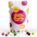 The Candery Gumball Machine - 15 Inch Candy Dispenser with Stand Durable Aluminum Frame- Includes 2lbs Bag of Gumballs for Gumball Machine - 2lb Bag - 0.62 Inch Gumballs - Kosher - Buy Online on GoSupps.com