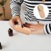 Baluue Wooden Nail Brush Fingernail Cleaning Brush Manicure Scrubbing Brush Fingernail Brush with Handle for Manicure Pedicure Salon Nail Cleaner Tools - Buy Online on GoSupps.com