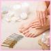 20 Pieces Replacement Nail Drill Bits for Electric File - Silver & Gold - Buy Online on GoSupps.com