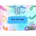 Personalised 10 double digits birthday sweet box | 10th birthday|Tenth birthday gift| 10th birthday gift| 10th birthday present|Personalised 10th birthday| - Buy Online on GoSupps.com