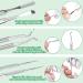 6-Pack Professional Stainless Steel Ingrown Toenail File and Lifters - Surgical Grade Removal Tool Kit for Manicure and Pedicure Treatment - Under Nail Cleaner for Pain Relief and Correction - Buy Online on GoSupps.com