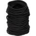 100 Pieces Hair Elastics Hair Ties Ponytail Holders Hair Bands (5 x 0.3 cm Black) 1.97x0.1 Inch (Pack of 100) Black