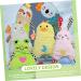Ibasenice 2ST Sleeping Comfort Towel Cuddly Toy | Baby Pacifier Animal Cloth for Children's Room | Ideal Gift for Boys & Girls - Buy Online on GoSupps.com