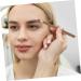 PLAFOPE Wooden Portable Women Makeup Home Non-smudging for Eyebrow Pencil Wood 1 count (Pack of 1) Coffee - Buy Online on GoSupps.com
