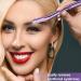 Premium Eyebrow Razors for Men & Women | Dermaplaning Tools with Non-Slip Silver Diamond Handle | Stainless Steel Purple Eyebrow Trimmer - Buy Online on GoSupps.com