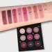 Fading Rose Eyeshadow Palette - Matte Shimmer & Glitter Pink Makeup | Highly Pigmented Pressed Powder - Buy Online on GoSupps.com