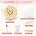 Qetlavee Wooden Tooth Box with Tweezers - Milk Teeth Storage & Souvenir Gift for Babies | Heart-Shaped Keepsake for Boys & Girls - Buy Online on GoSupps.com