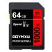 64GB Memory Card, BOYMXU Professional 1000 x Class 10 Card U3 Memory Card Compatible Computer Cameras and Camcorders, Camera Memory Card Up to 95MB/s, Red/Black 64GB RED