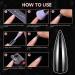 Makartt 240Pcs Soft Gel Full Cover Nail Extensions Kit | XXL Stiletto Nail Tips | Press on Nails with Glue and File - Buy Online on GoSupps.com