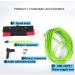 Photovoltaic Panel Cleaning Water Fed Telescopic Brush Extendable Cleaner Conservatory Roof Cleaning Tools Windows Cleaning Washing Tool Brush Head (Color : 11m/36in Size : 30Cm Brush Head) (6m/ 6m/19.6in 50Cm Brush Head - Buy Online on GoSupps.com