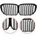 Gangying G05 Grill Front Grille Compatible for BMW X5 Series G05 Kidney Grille Gloss Black Double Slats 2019 2020 2021 2022 - Buy Online on GoSupps.com