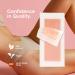 40 Wax Strips for Hair Removal - Vegan & 98% Natural Spain Made Waxing Strips - Body, Bikini & Brazilian Wax - Ready to Use Hair Remover for Women with 4 Finishing Wipes - Buy Online on GoSupps.com