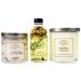 Abundance Intention Ritual Set | 100% Natural | Includes 10 oz Soy Candle  4 oz Intention Oil & 8 oz Bath Salts | Prosperity  Success  Good Fortune Rituals | Wiccan  Pagan  Metaphysical  Spiritual