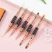 Double-Ended Acrylic Nail Art Brushes Set - Etercycle Gel Polish Design Pen Painting Tools for Salon Quality Manicures at Home - Buy Online on GoSupps.com
