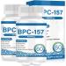Hanachi BPC 157 Peptide High Potency BPC 157 New Protective Compound for Muscle & Workout Recovery for Faster Recovery and Gut Healing 60 Capsules - Pack Of 2