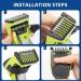 Yinke Guards Combs for Philips OneBlade | Adjustable 14-Length Precision Guide Comb Replacement Kit (0.4-10mm) - Buy Online on GoSupps.com