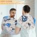 Retro Butterfly Beard Bib Apron | Waterproof Hair Catcher for Men | Non-Stick Grooming Cloth with Suction Cups | Ideal Gift for Shaving & Trimming - Buy Online on GoSupps.com