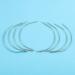 Cetornie 20 Pieces Hair Extension Curved C Needle Hair Weave C Type Needle Curved C Hair Weaving Needle for Hair Extension - Buy Online on GoSupps.com