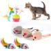 MIBOTE 28Pcs Cat Toys Set - Cat Tunnel, Catnip Fish, Feather Teaser Wand, Fluffy Mouse, Balls and Bells - Perfect Variety Pack for Cat and Kitten Entertainment - Buy Online on GoSupps.com