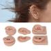 Handcrafted Silicone Human Ear Model - 3 Pairs for Acupuncture Training (Medium Skin Color) - Buy Online on GoSupps.com