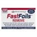 Americanails FastFoils 100 ct, One Step Gel Polish Foil Remover Wraps, All-In-One Foil Remover With Thick Cotton Pad & Pure Acetone, Remove Nail Polish, Gel Polish, Gel Nails, Acrylic Nails, Dip Nails 100 count