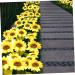 3pcs Floral Decor Outdoor Decorative Lights LED Decor Outdoor Solar Garden Decor Solar Landscape Light Sunflower Lawn Lamp Solar LED Flower Light Solar LED Flowers Landscape Lamp (Assorted Color) - Buy Online on GoSupps.com
