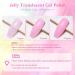 MTSSII Glow in the Dark Gel Nail Polish Set - 6 Colors Luminous Jelly Gel Polish Kit for Fluorescent Bright Nails - Soak Off UV Polish for Christmas & Halloween Gifts - Women's Jelly Glow Collection - Buy Online on GoSupps.com