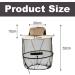Outdoor Mosquito Head Net Hat Deep Beige | Sun Protection for Hiking, Camping, Fishing | Unisex Midge Head Net for Bee & Mosquito Protection - Buy Online on GoSupps.com