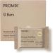 Promix Nutrition Vegan Protein Puff Bars | High Protein, Low Calorie Marshmallow Crispy Treat | Kosher, Soy Free - French Vanilla