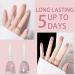 Nail Polish Sets Nude Pink Nail Varnish Set Quick Dry & Long Lasting Nail Polish Water Based Nail Polish Pink Glitter Nail Polish for Women DIY Nail Art at Home 11ML - Buy Online on GoSupps.com