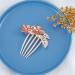 Bohend Rhinestone Flower Hair Comb - Champagne Wedding Hair Accessories for Women & Girls - Buy Online on GoSupps.com