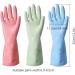 Mivaiun 3 Series Pack Reusable Rubber Household Gloves - Non-Slip Waterproof Anti-Abrasion for Kitchen Dishwashing Gardening (Large) - Buy Online on GoSupps.com
