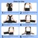 Lalent Back Support Brace Posture Corrector for Men and Women - Adjustable Upper Back Straightener Shoulder Lumbar Belt - Relief Pain in Neck Back and Shoulders (L) - Buy Online on GoSupps.com