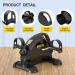 BOOKCYCLE Mini Exercise Bike Pedal Exerciser with LCD Monitor - Black - Buy Online on GoSupps.com