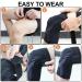 Knee Compression Sleeve with Strap - Sports Knee Support Brace for Men & Women - X-Large Gray for ACL Arthritis & Meniscus Tear Relief - Buy Online on GoSupps.com
