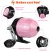 PLUSINNO Kids Fishing Pole with Spincast Reel Telescopic Rod Combo - Pink 47.24In - Ideal for Boys, Girls, and Adults - Buy Online on GoSupps.com