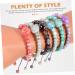 FRCOLOR 18 Pcs Motion Sickness Bracelets - Anti Nausea Crystal Bracelets for Women | Adjustable Dainty Friendship Bracelets | Assorted Colors - Buy Online on GoSupps.com