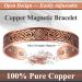 VicMAG Copper Magnet Hardship Bracelet for Men - Arthritis Pain Relief - Adjustable Pure Copper Cuff with Celtic Knot Gift Box - Buy Online on GoSupps.com