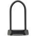 ABUS U-Lock Granit XPlus 540, Bike Lock with XPlus Cylinder, High Protection Against Theft, ABUS Security Level 15, Black/Grey 23cm Single Black