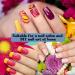 Short T-Shaped Nail Tips - 120 Pieces Soft Gel Extensions | Clear Square Acrylic Nails for Women - 12 Sizes Available - Buy Online on GoSupps.com