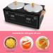 ChoJiah Double Wax Warmer - Professional Digital Display for Faster Hair Removal - Non-Stick Pot - Black (Digital) - Buy Online on GoSupps.com